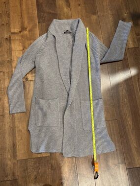 Ann Taylor 100% Cashmere Cardigan with Pockets